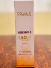 CELLULA ROSESHIELD SPF 50+ PA+++ Tinted Sunscreen Cream – Advanced UV & IR Protection